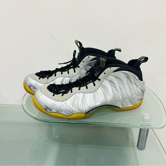 RARE Nike Air Foamposite One Premium Metallic Camo Green Mens‎ Shoes Size 12